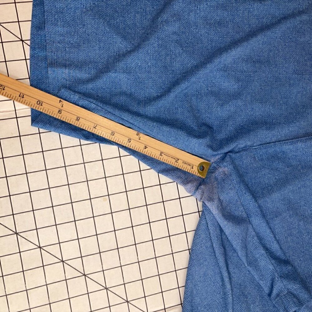 Men's Peter Millar Blue Flat Front Shorts - size 38 - Picture 5 of 7